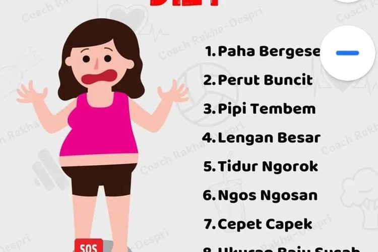 Muncul TandaTanda ini? Artinya Kamu Harus Segera Diet, Lakukan