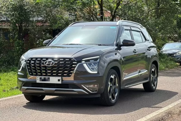 Intip Eksterior Hyundai Alcazar Suv Seater Dengan Tampang Mirip