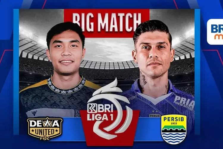 Link live streaming Dewa United vs Persib Bandung di BRI Liga 1. (Vidio)