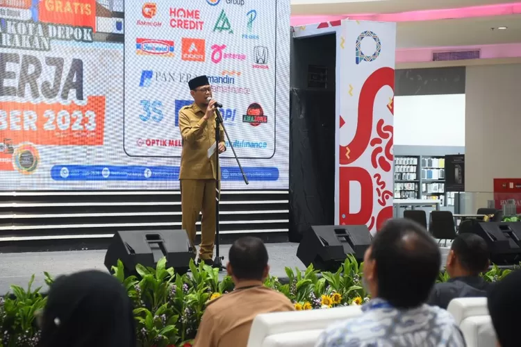Wakil Walikota Depok Resmi buka Job Fair 2023