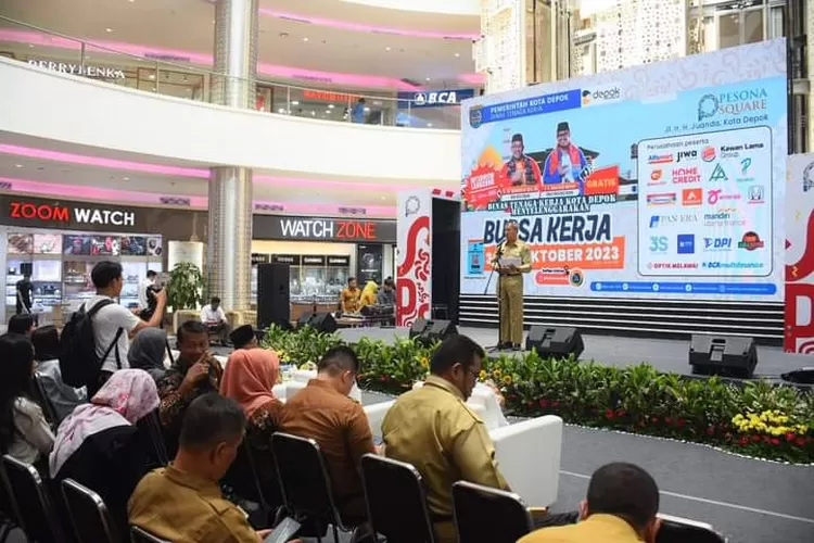 Bursa Kerja Kota Depok tahun 2023 diminati oleh para pencari kerja