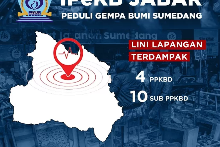 IPeKB Jabar peduli korban Gempa bumi di Sumedang