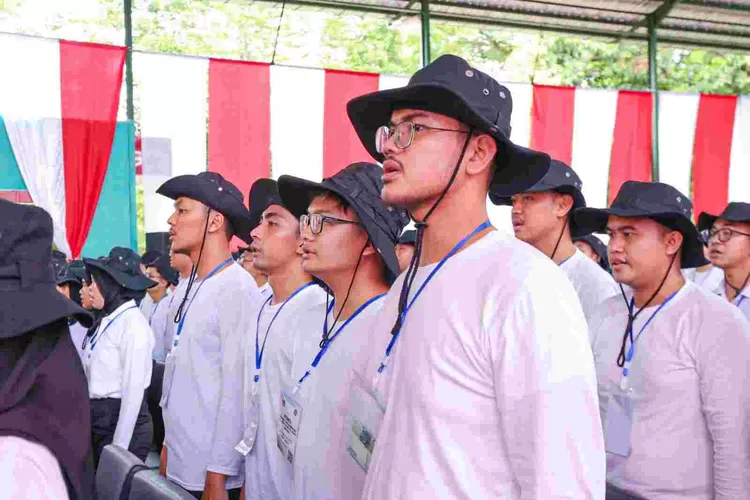 ASN Pemprov DKI sedang Mengikuti Pelatihan Kesamaptaan di Rindam Jaya