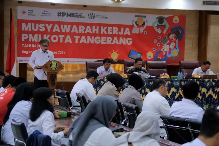 Musyawarah Kerja PMI Kota Tangerang - Foto: Istimewa