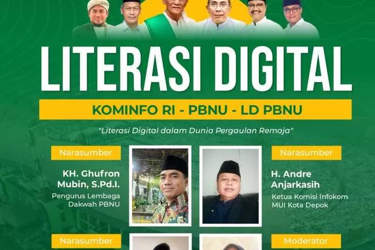 Gandeng Kominfo RI, Lembaga Dakwah PBNU Gelar Literasi Digital