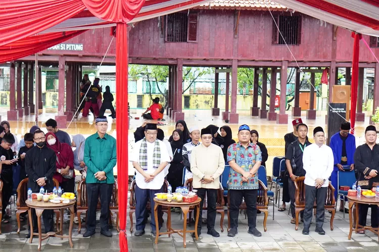 Acara Rowahan Betawi Pesisir 2024 di Situs Rumah Pitung Marunda Jakarta Utara