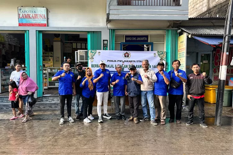 Lokasi Berbagi Takjil Pokja PWI Jakarta Utara, Warakas 1 Tanjung Priok