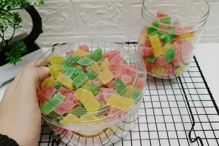 ilustrasi makanan lebaran 