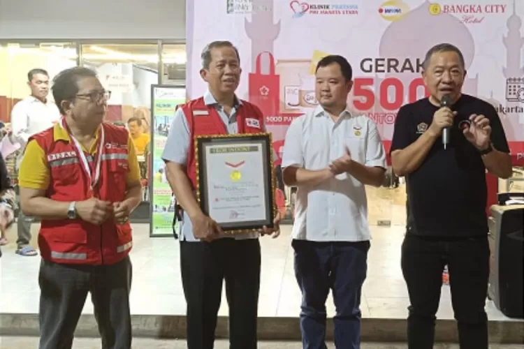 Penghargaan yang Diberikan MURI atas Aksi Donor Darah di Jakarta Utara