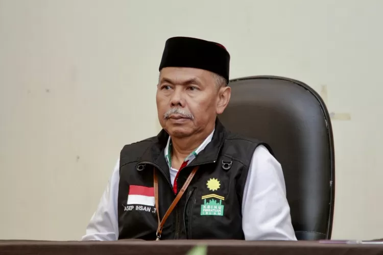 Ketua Bidang Garapan Haji dan Umroh PP Persis, Ustaz H. Asep Ihsan Taufiq - Foto: Henry Lukmanul Hakim