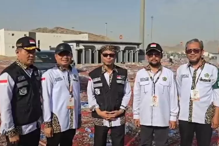 Direktur Layanan Haji Luar Negeri Subhan Cholid di Muzdalifah