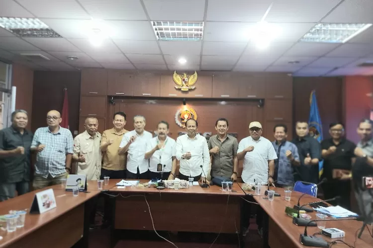 Pengurus LKBPH PWI Pusat dan Pengurus PWI Sumbar