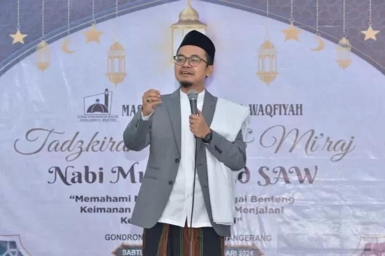 Sekum MUI Jakarta KH. Auza'i Mahfudz