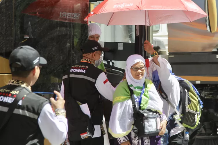 Prosesi pemulangan jemaah haji - Foto: Henri Lukmanul Hakim / Media Center Haji (MCH) 2024