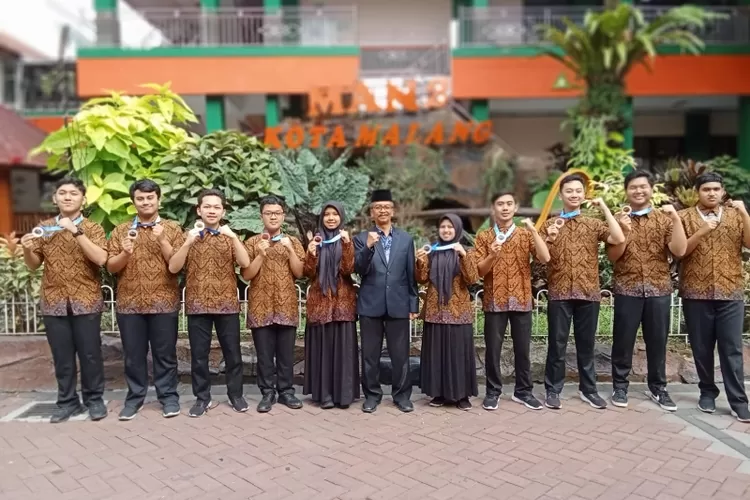 MAN 2 Kota Malang Raih Medali Terbanyak OSN 2024