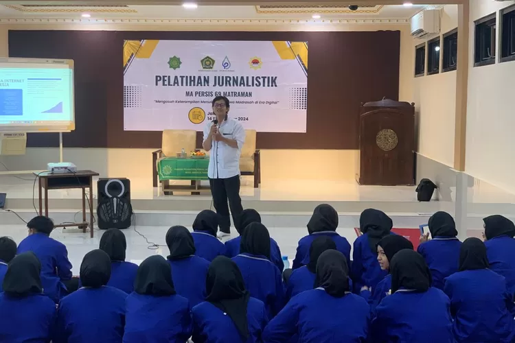 Santri Pesantren Persatuan Islam (PPI) 69 Matraman antusias mengikuti pelatihan jurnalistik - Foto: Istimewa