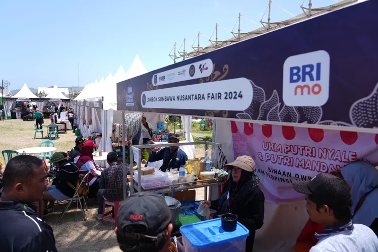 UMKM Binaan BRI di MotoGP Mandalika 2024