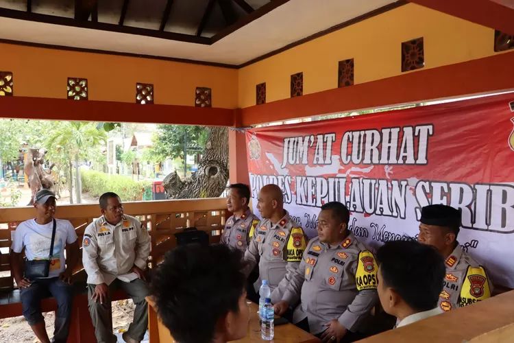 Jumat Curhat Kapolres Kepulauan Seribu