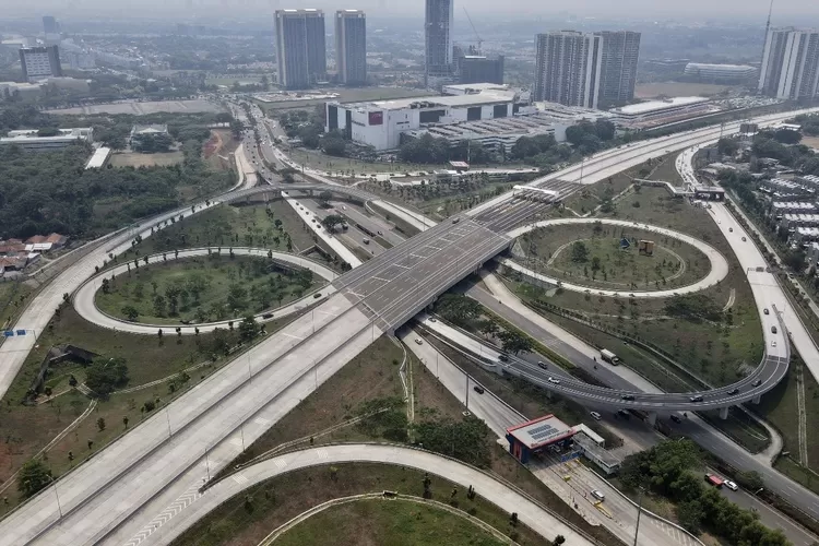 Jalan tol Serpong Balaraja - Foto: istimewa