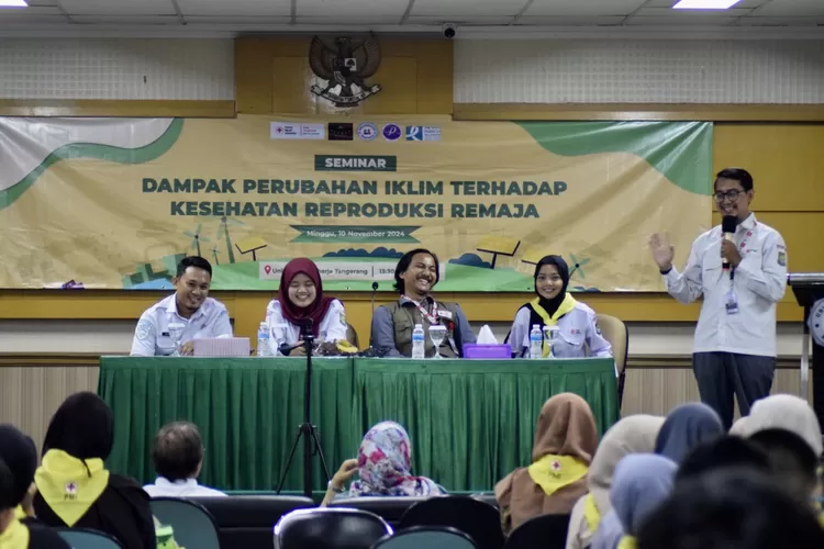 KSR PMI Kota Tangerang Gelar Red Cross Shield di Universitas Raharja - Foto: Istimewa