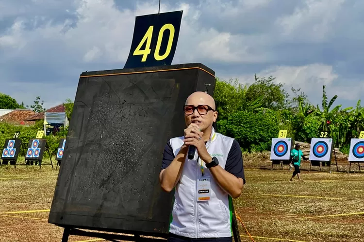 Ketua Persatuan Panahan Indonesia (Perpani) Tangerang Selatan (Tangsel) Gunung Kartiko - Foto: Henri Lukmanul Hakim