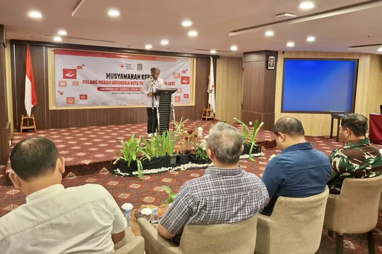 Palang Merah Indonesia (PMI) Kota Tangerang selengarakan Musyawarah Kerja Tahun 2025  - Foto: Istimewa