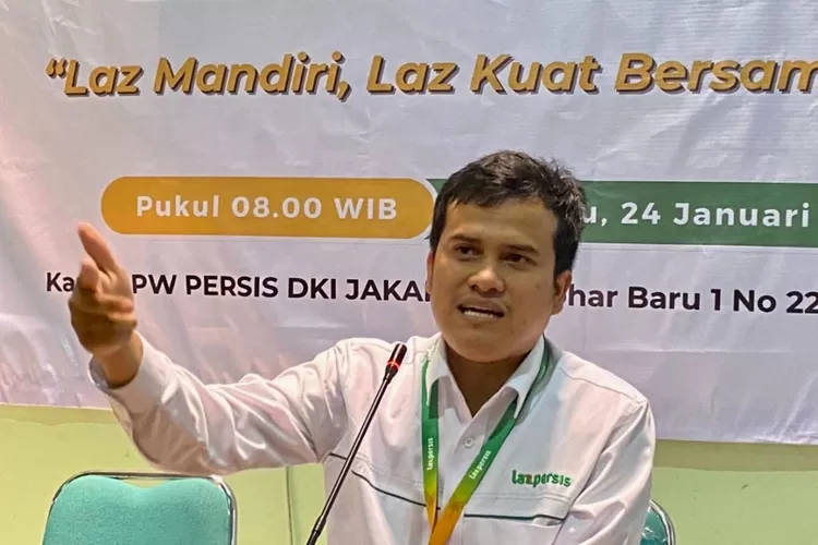 Wakil Kepala (Waka) Lembaga Amil Zakat Persatuan Islam (LAZ PERSIS) Kantor Perwakilan Jakarta, Ichwan Muttaqin - Foto: Henri Lukmanul Hakim