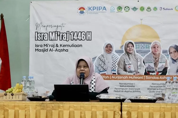 Ketua Koalisi Perempuan Indonesia Peduli Al-Aqsa (KPIPA), Nurjanah Hulwani - Foto: Istimewa