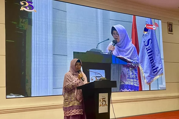 Ketua Umum Salimah, Etty Praktiknyowati - foto; Henri Lukmanul Hakim