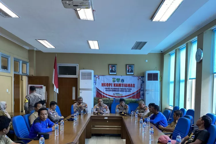  Ngopi Kamtibmas bersama Polsek Kawasan Sunda Kelapa