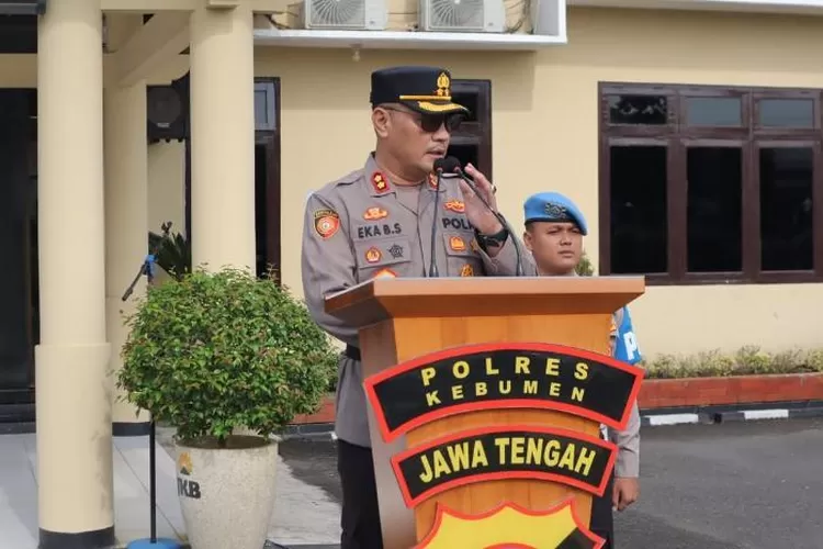 Kapolres Kebumen Jawa Tengah, AKBP Eka Baasith. (Instagram.com/@polreskebumen)