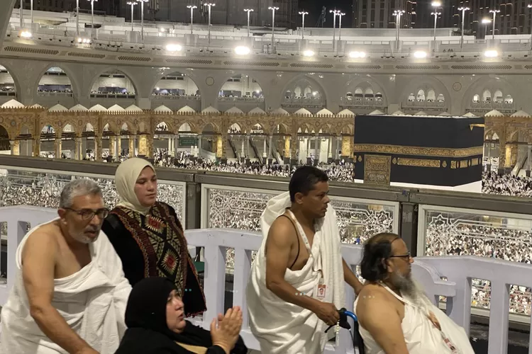 (Ilustrasi) Jemaah haji thawaf di Masjdilharam - Foto: Henri Lukmanul Hakim