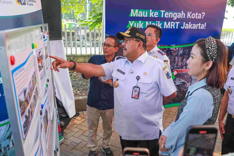 Wagub Rano Resmikan Rute Baru Transjabodetabek dan Tinjau Park and Ride Lebak Bulus - Foto: Istimewa