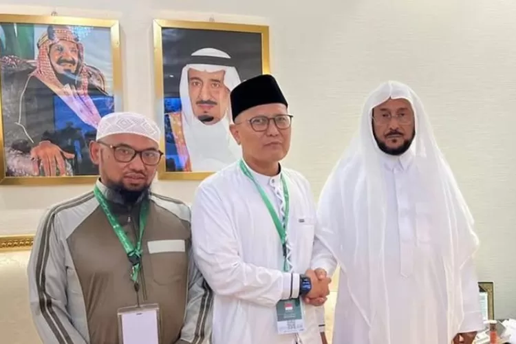 Ketua MUI, KH. Cholil Nafis Bertemu Menteri Haji Arab Saudi