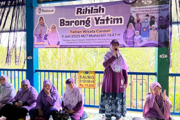 Salimah Bojonggede Ajak Anak Yatim Rihlah Akbar di Bulan Muharram