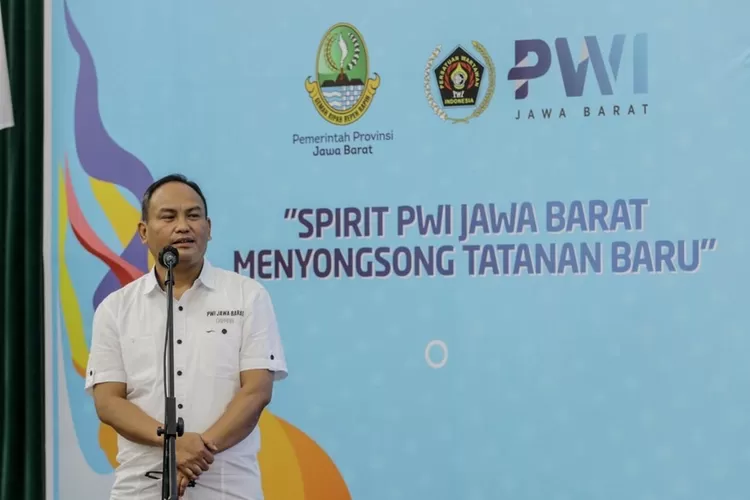 Ketua Persatuan Wartawan Indonesia (PWI) Provinsi Jawa Barat, Hilman Hidayat. (Dok. PWI Jawa Barat)