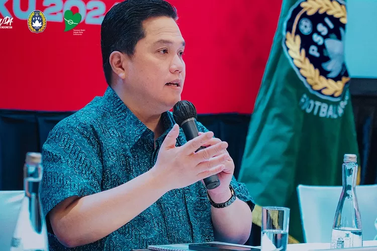 Ketua Umum PSSI, Erick Thohir,