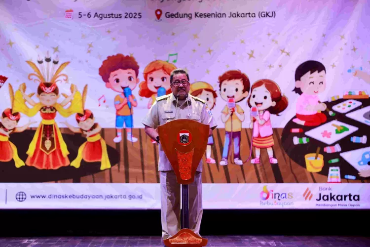 Wakil Gubernur (Wagub) DKI Jakarta, Rano Karno, membuka Festival Seni bagi Penyandang Disabilitas Tingkat Provinsi DKI Jakarta 2025