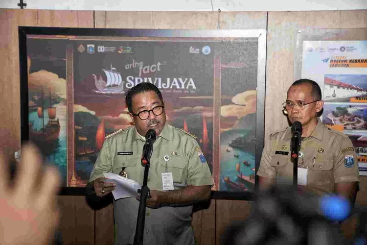 Wakil Gubernur (Wagub) DKI Jakarta, Rano Karno, menghadiri pembukaan pameran Temporer Arthefact 2025 bertajuk &ldquo;Sriwijaya: Across the Land, River, and Sea&rdquo;