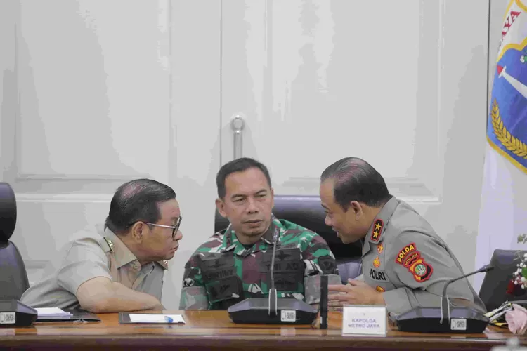 Gelar Rapat Forkopimda, Gubernur Pramono Pastikan Jakarta Aman dan Kondusif