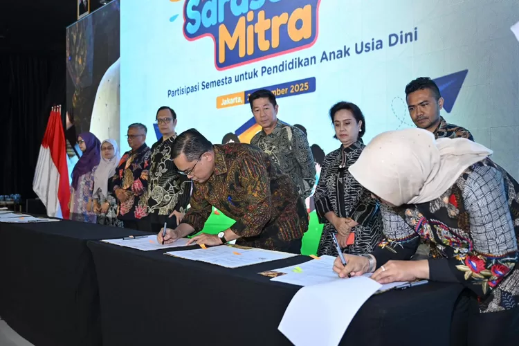 Kemendikdasmen Gandeng 76 Mitra Strategi Bangun Fondasi PAUD dari Sarpras sampai Riset
