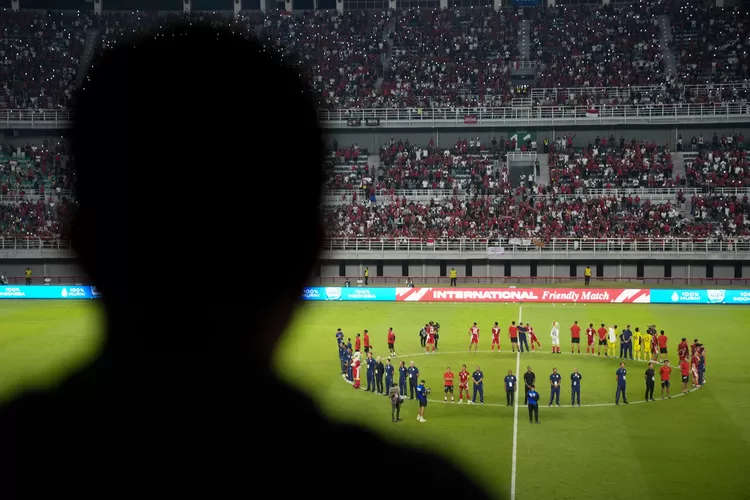 Kualifikasi AFC U23 2026 di Stadion Gelora Delta Sidoarjo dan FIFA Match Day di Stadion Gelora Bung Tomo (GBT), Surabaya,