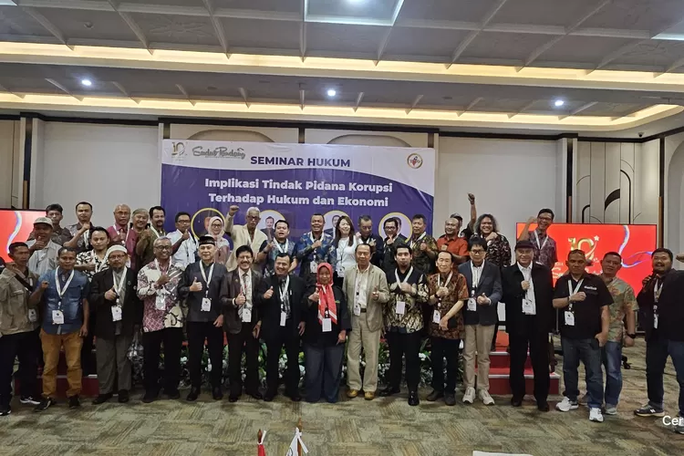 Peserta Seminar Pemberantasan Korupsi di HUT Sudut Pandang