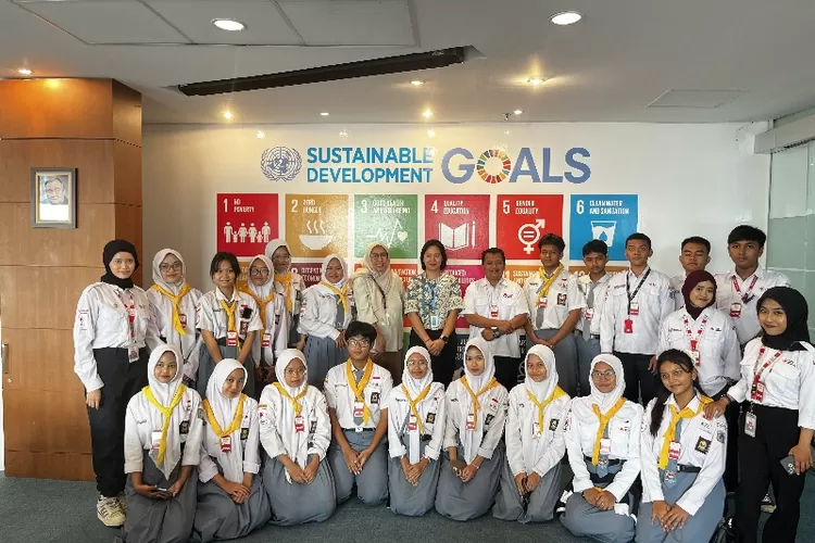 PMR Jakarta Utara dalam Kunjungan ke Kantor PBB Jakarta