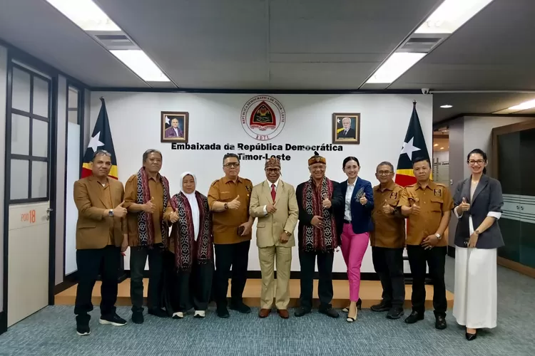 Kunjungan Pengurus AMKI Pusat ke Kedubes Timor Leste 