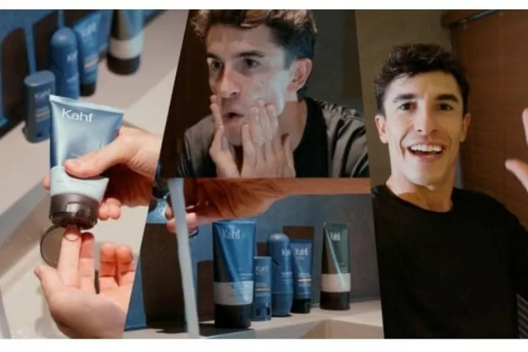 Marc M&aacute;rquez, juara dunia MotoGP, menemukan energi dan kesegaran baru bersama Kahf