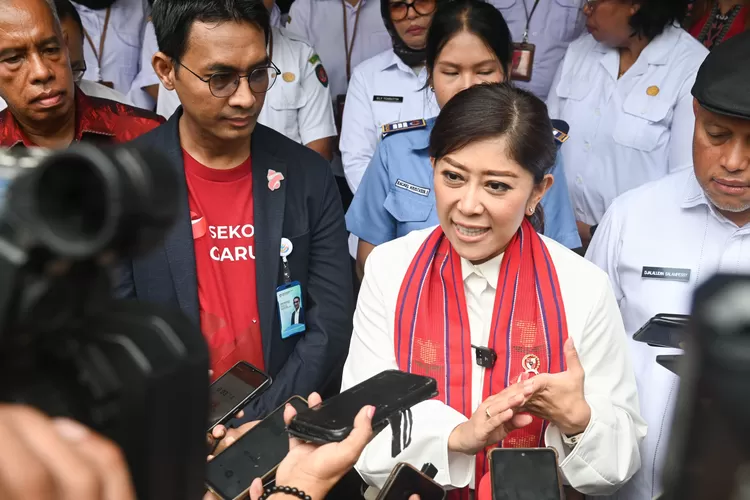 Menteri Komunikasi dan Digital (Menkomdigi) Meutya Hafid 