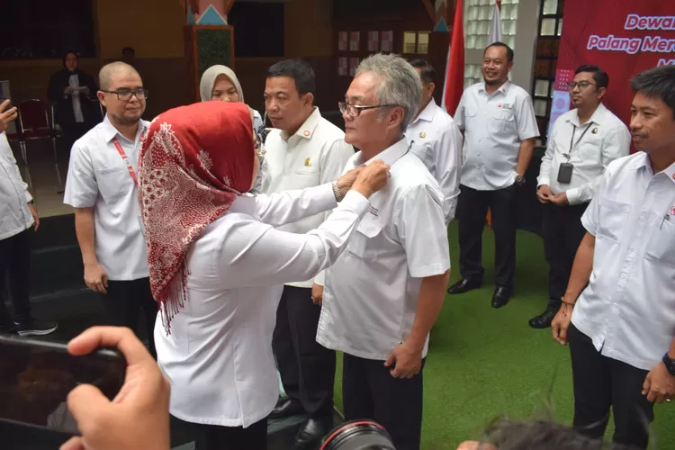 Oman Jumansyah Resmi Dilantik Jadi Ketua PMI Kota Tangerang Masa Bakti 2025&ndash;2030