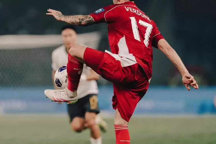Pemain Timnas Indonesia  Calvin Verdonk