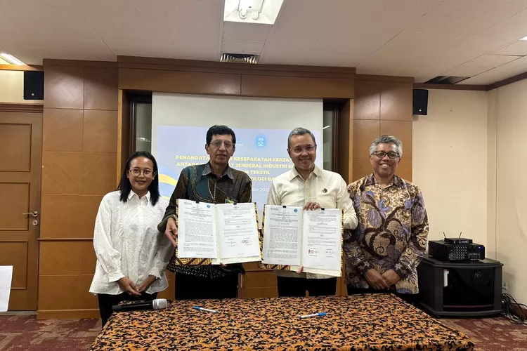 Dukung Asta Cita Presiden, Kemenperin dan ITB Teken Kerja Sama Kembangkan Pemurnian Silika dan Grafit